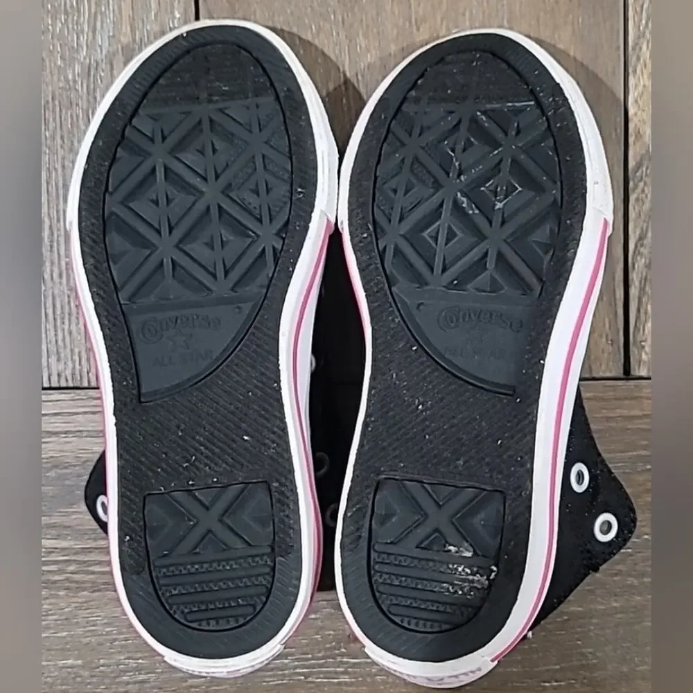 Converse Chuck Taylor All Star High Top Shimmer Sneaker, Girls Size 11.5